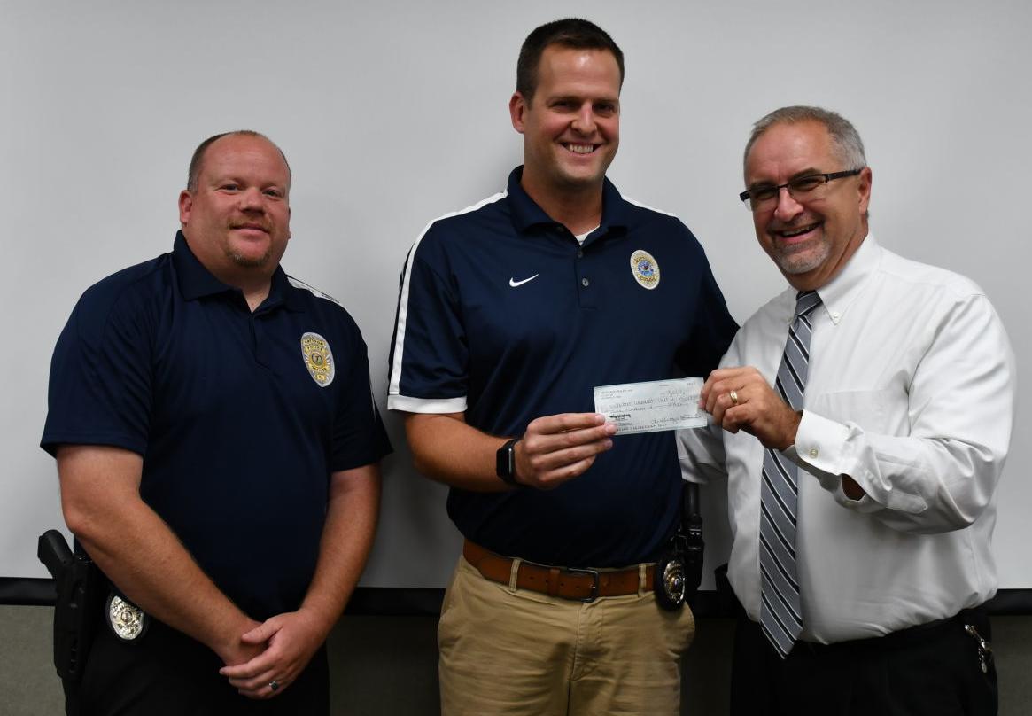 Mattoon police donates to school district